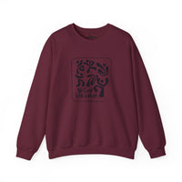 Crewneck Sweatshirt — Ni God kila wakati Black Tree Design