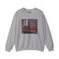 Mt. Kenya Crewneck Sweatshirt — Retro Mountain Graphic with Coordinates
