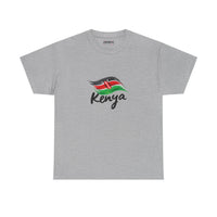 Kenya Flag Graphic Tee — Patriotic African Pride T-Shirt