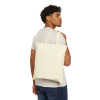 Canvas Tote Bag – Afrocentric Headwrap Silhouette Tote (Natural)