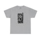 Mindset Graphic Tee — Minimal Vertical "mindset" Typography Shirt
