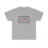 Nairobi Coordinates T‑Shirt — 1.2921S 36.8219E Kenyan City Pride Tee