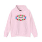 Kikuwetu Tribal Pattern Hoodie — Colorful Kenyan-Inspired Graphic Sweatshirt