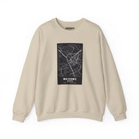 Nairobi city map Unisex Heavy Blend™ Crewneck Sweatshirt