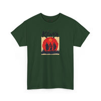 Kenya Sunset Tee — Safari Silhouette Graphic T-Shirt