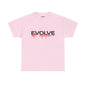 Evolve With Intention Tee — Motivational Graphic T‑Shirt