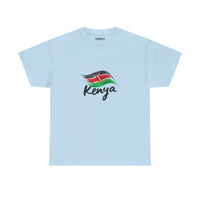 Kenya Flag Graphic Tee — Patriotic African Pride T-Shirt