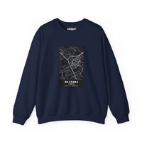 Nairobi city map Unisex Heavy Blend™ Crewneck Sweatshirt