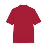 Embroidered 'Caution: Siren' Polo Shirt