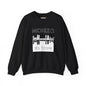 Mchezo Wa Town Skyline Crewneck Sweatshirt — Urban Swahili Cityscape Pullover