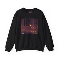 Mt. Kenya Crewneck Sweatshirt — Retro Mountain Graphic with Coordinates