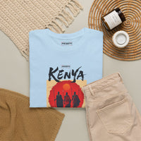 Kenya Sunset Tee — Safari Silhouette Graphic T-Shirt
