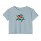 Kenya Flag Crop Top — Women's Festival Country Pride Tee