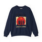Kenya Safari Crewneck Sweatshirt — African Sunset Masai Design