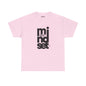 Mindset Graphic Tee — Minimal Vertical "mindset" Typography Shirt