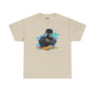 T-Shirt — Retro Portrait Tee (Bold Color Brushstroke Design)
