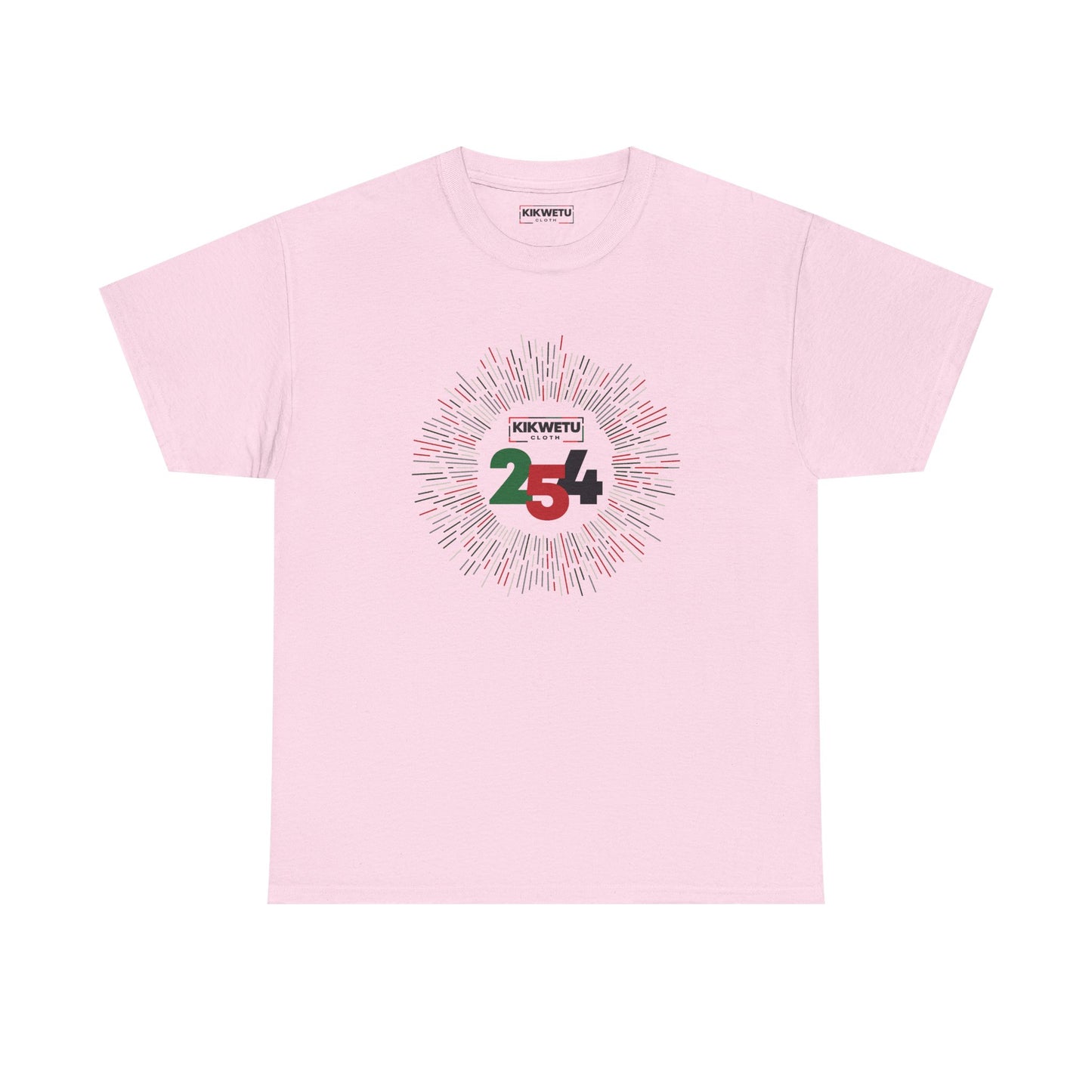 Kenya 254 Independence Day T‑Shirt — Kenyan Flag Number Graphic Tee