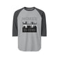 McHezo Wa Town Raglan Shirt — City Skyline Baseball Tee