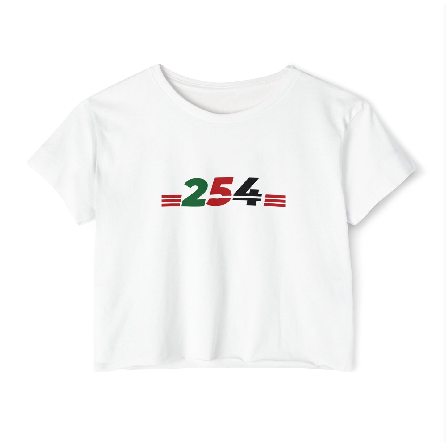Women's 254 Crop Top — Kenyan Pride Festival Tee