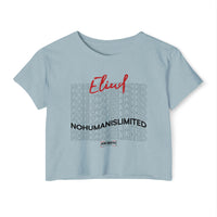 Crop Top —Eliud ''No Human Is Limited'' Graphic Festival Tee