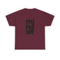 Mindset Graphic Tee — Minimal Vertical "mindset" Typography Shirt