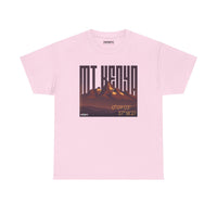Mountain Graphic Tee – Retro Sunset "Mt Kenya" Coordinates Print
