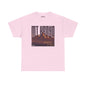 Mountain Graphic Tee – Retro Sunset "Mt Kenya" Coordinates Print