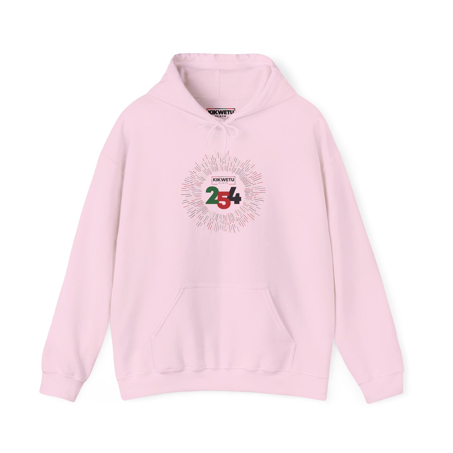 Hoodie — 254 Anniversary Logo Pullover (Kenya Colors)