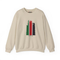 Pan-African Flag Stripe Crewneck Sweatshirt