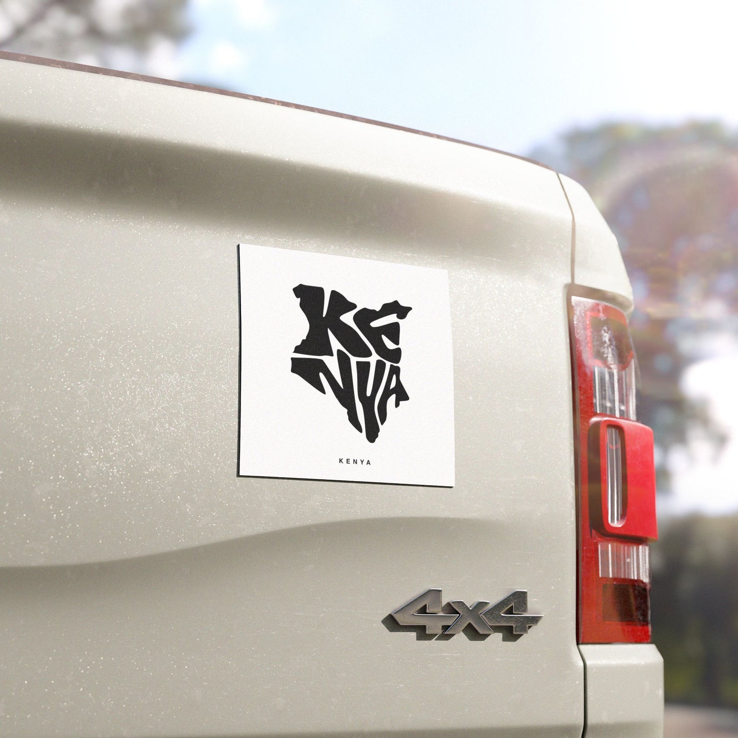Car Magnet — Kikwetu Cloth Logo Magnetic Sticker
