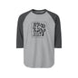 Raglan Shirt — Ni God Kita Wakati Calligraphy Baseball Tee