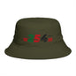 254 Retro Stripe Bucket Hat — Pan-African Colors Streetwear