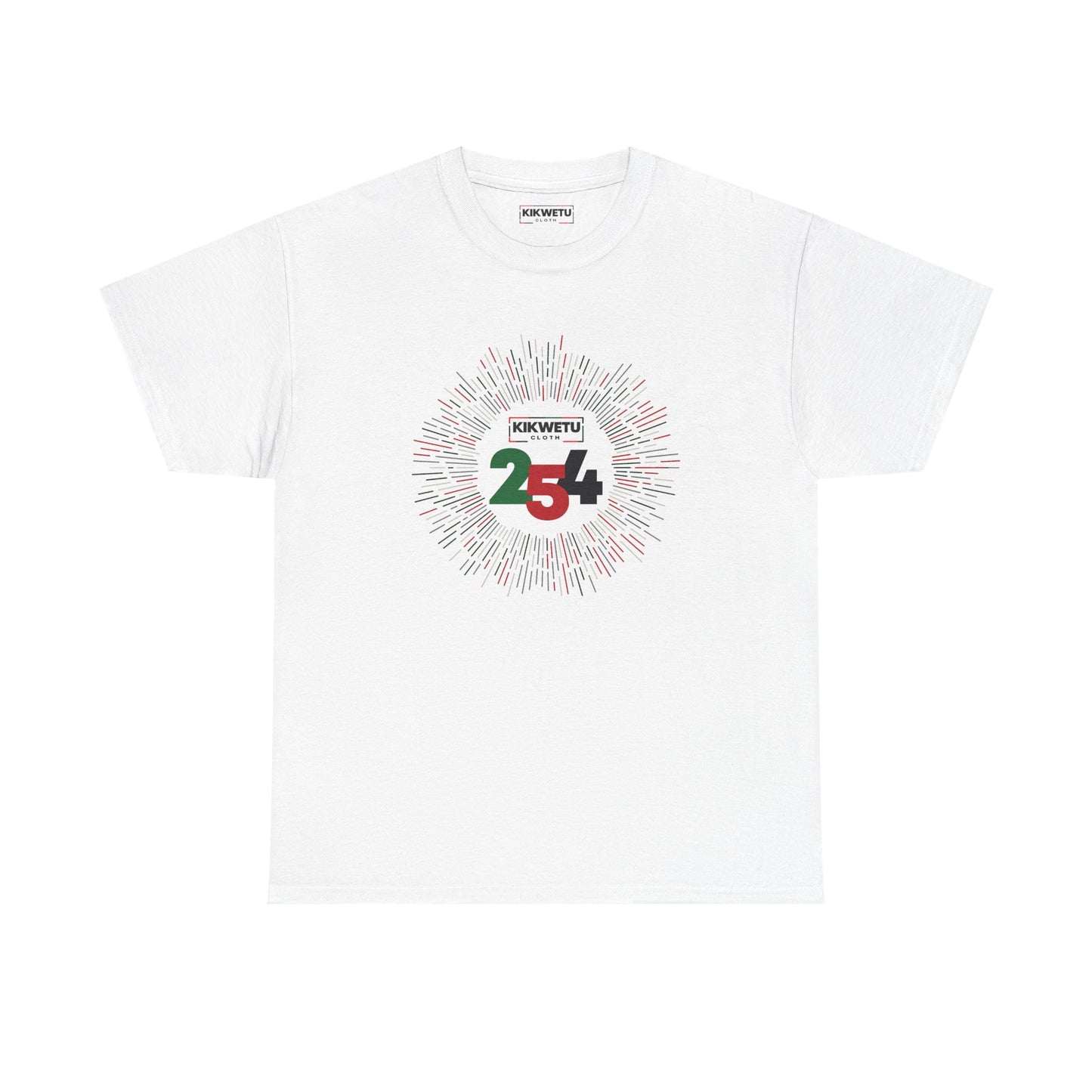 Kenya 254 Independence Day T‑Shirt — Kenyan Flag Number Graphic Tee