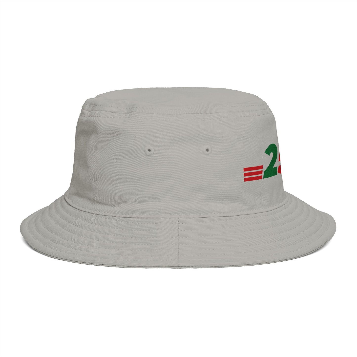 254 Retro Stripe Bucket Hat — Pan-African Colors Streetwear