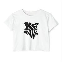 Kenya Map Crop Top — Women's Festival Graphic Tee