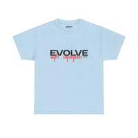 Evolve With Intention Tee — Motivational Graphic T‑Shirt