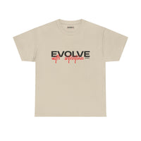 Evolve With Intention Tee — Motivational Graphic T‑Shirt