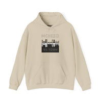 City Skyline Hoodie — 'Skate the City' Graphic Pullover