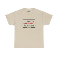 Nairobi Coordinates T‑Shirt — 1.2921S 36.8219E Kenyan City Pride Tee