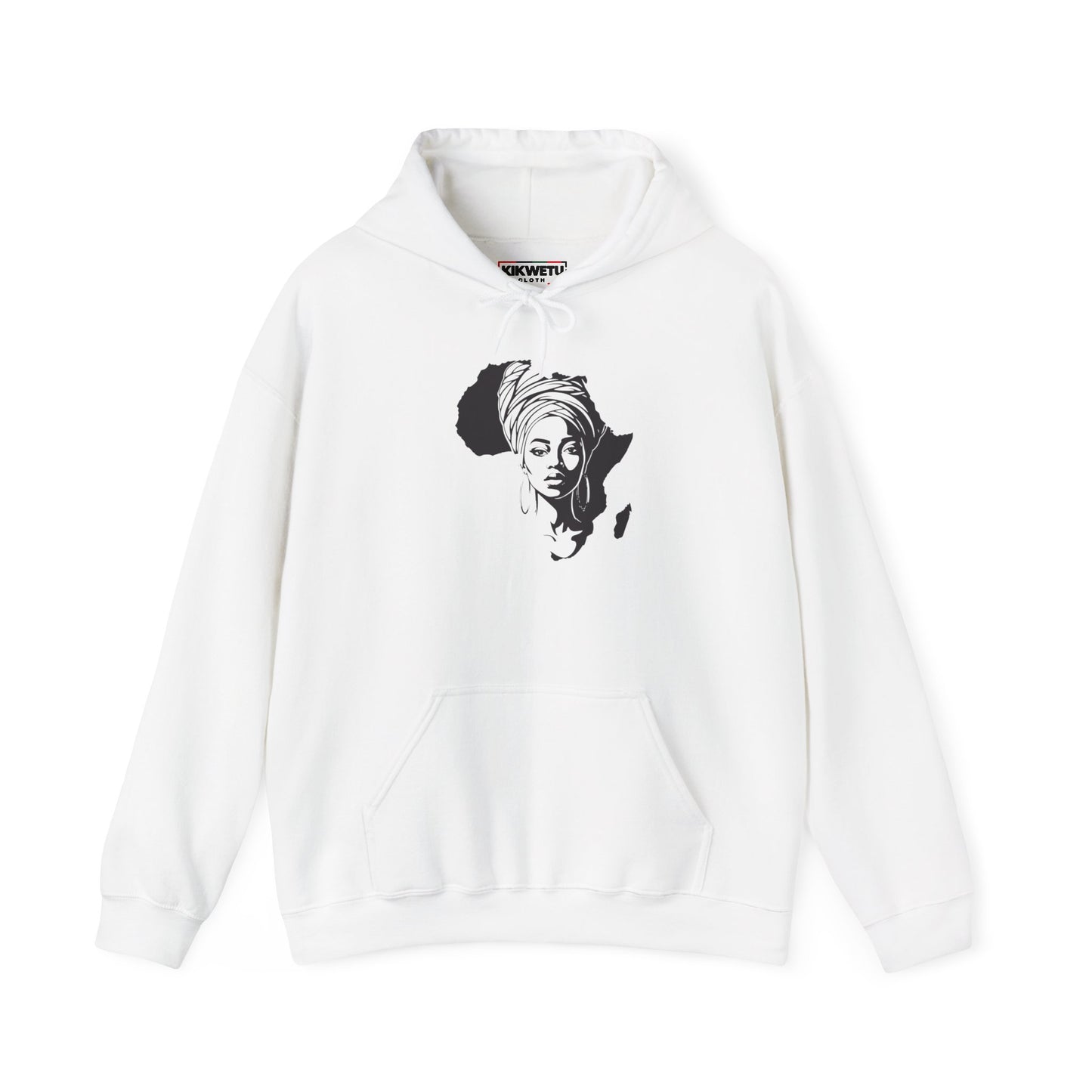 Africa embroidered unisex Heavy Blend™ Hooded Sweatshirt
