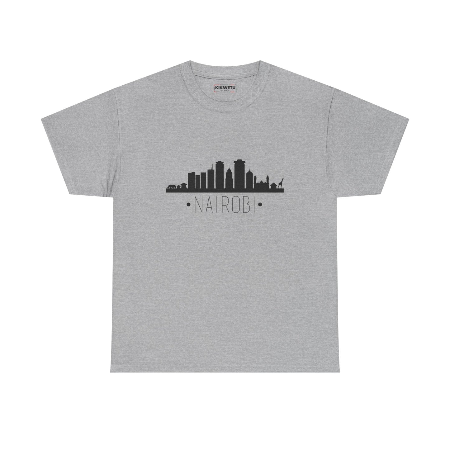 Nairobi Skyline T-Shirt — Minimal Cityscape Tee