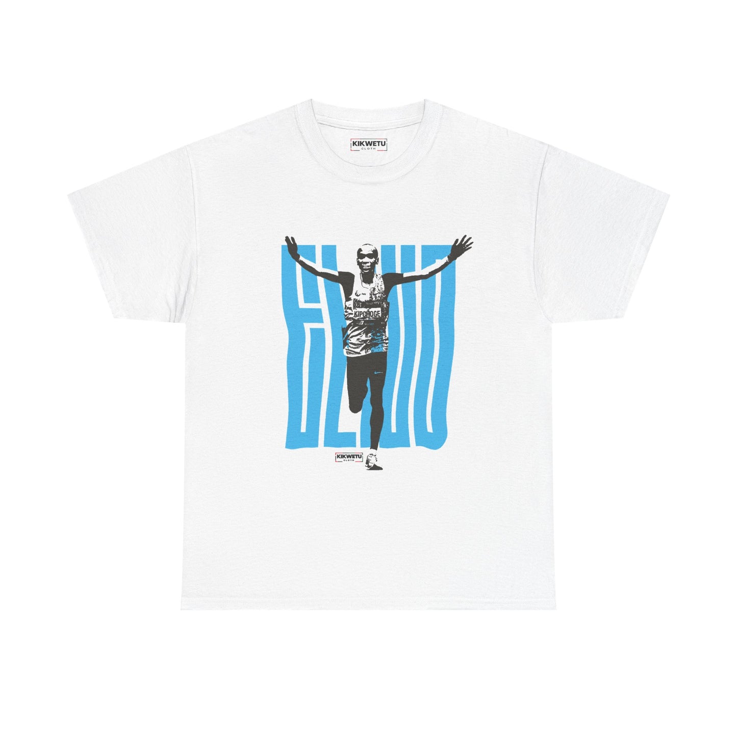 Running Finish Line T-Shirt — Marathon Runner Graphic Tee