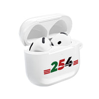 AirPod Case — 254 Kenya Flag Retro Stripe Design