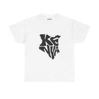 Kenya Map Graphic T-Shirt – Stylized Black Kenya Silhouette Tee