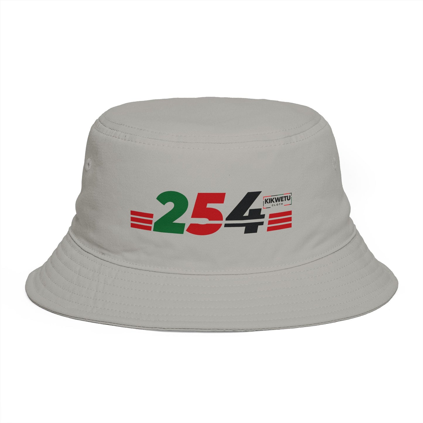 254 Retro Stripe Bucket Hat — Pan-African Colors Streetwear