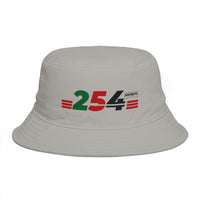 254 Retro Stripe Bucket Hat — Pan-African Colors Streetwear