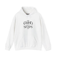 The Grind Never Stops Hoodie – Motivational Minimalist Pullover