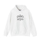 The Grind Never Stops Hoodie – Motivational Minimalist Pullover
