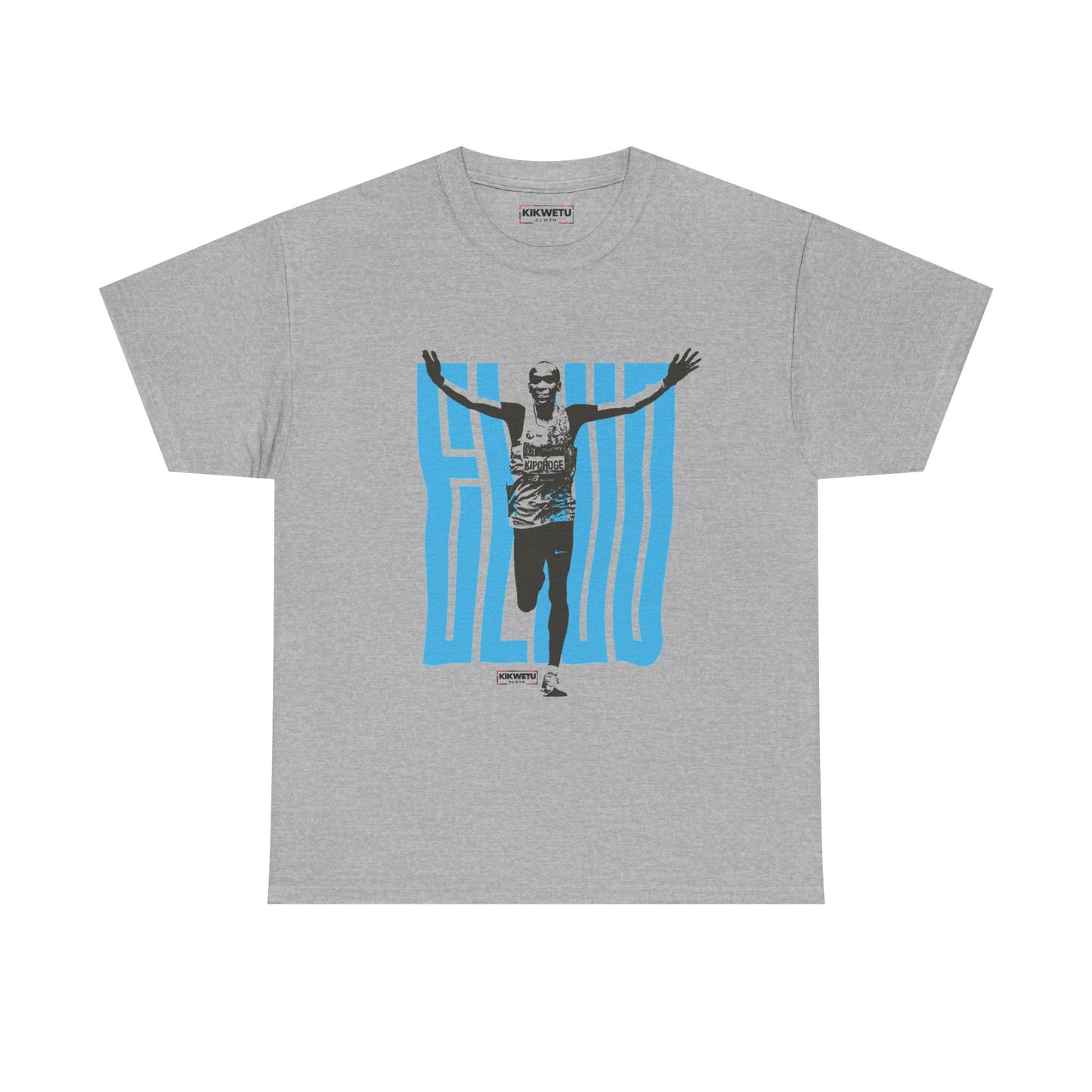 Running Finish Line T-Shirt — Marathon Runner Graphic Tee