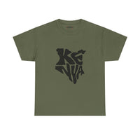 Kenya Map Graphic T-Shirt – Stylized Black Kenya Silhouette Tee